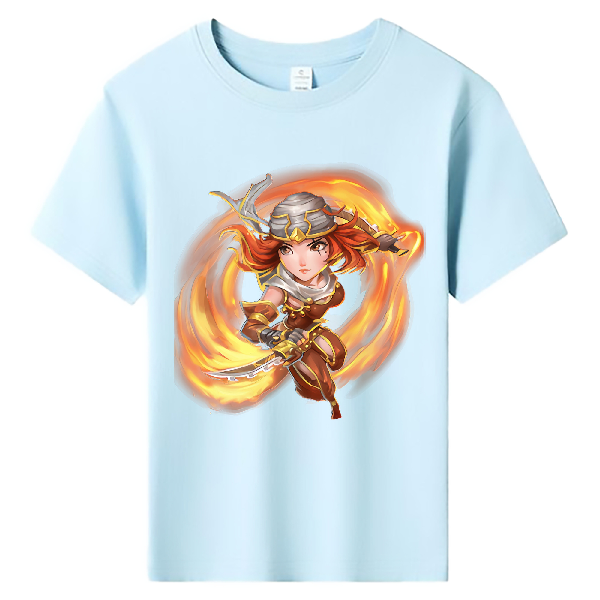 （画像用） リーグ・オブ・レジェンド League of Legends LOL 綿100％キッズTシャツ（フロントプリント）
